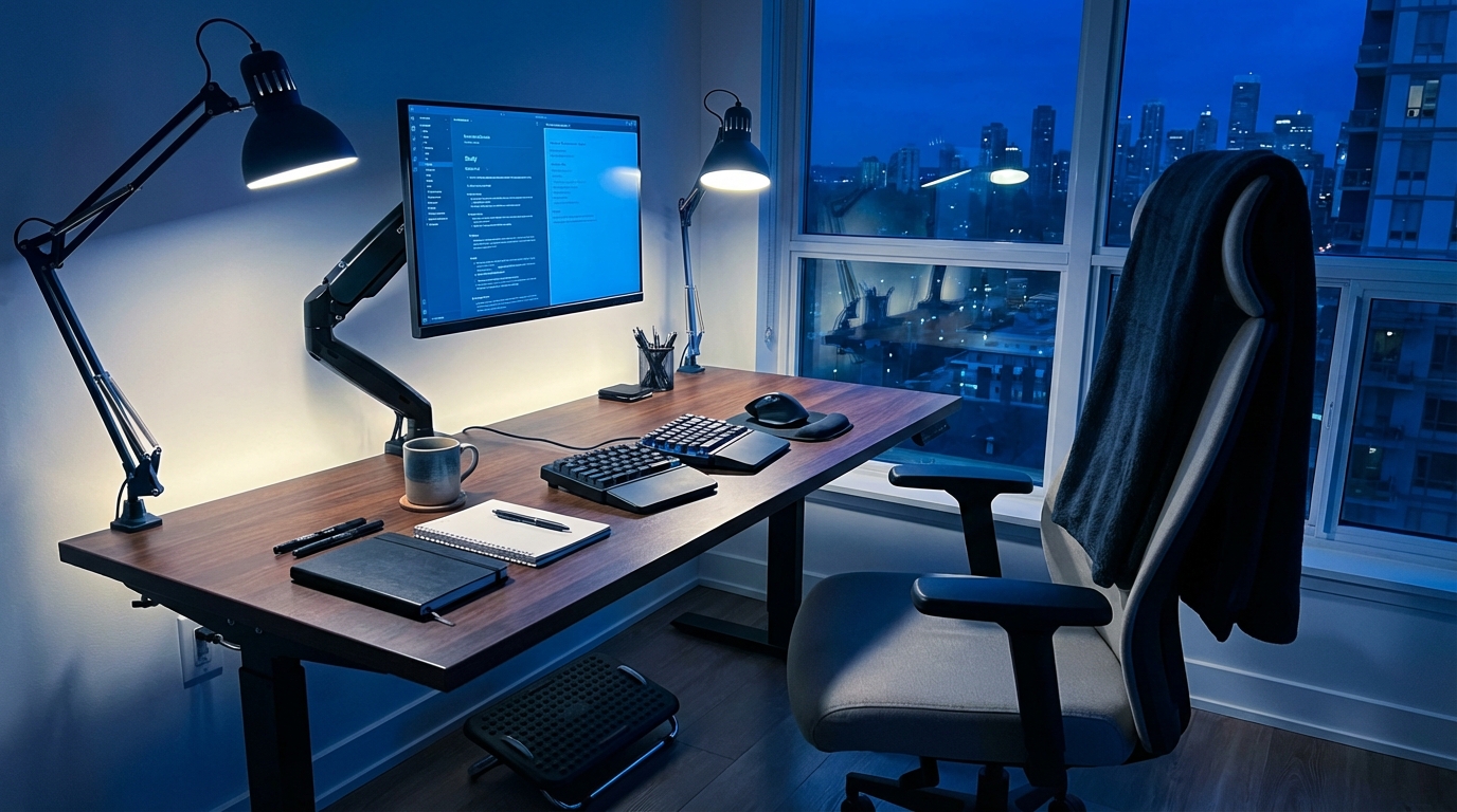 You are currently viewing Desk Setups: Ergonomics for Late-Night Study Sessions