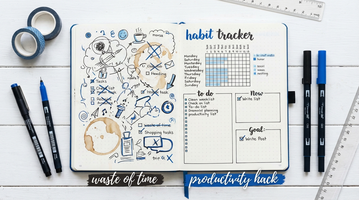 You are currently viewing Bullet Journaling: Is It a Waste of Time or a Productivity Hack?