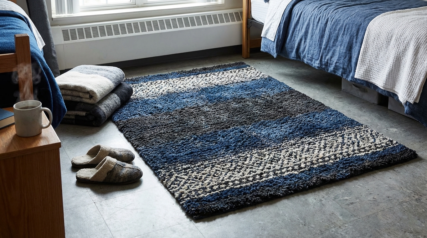 You are currently viewing Rugs and Carpets: Adding Warmth to Cold Dorm Floors (Link to Flooring)